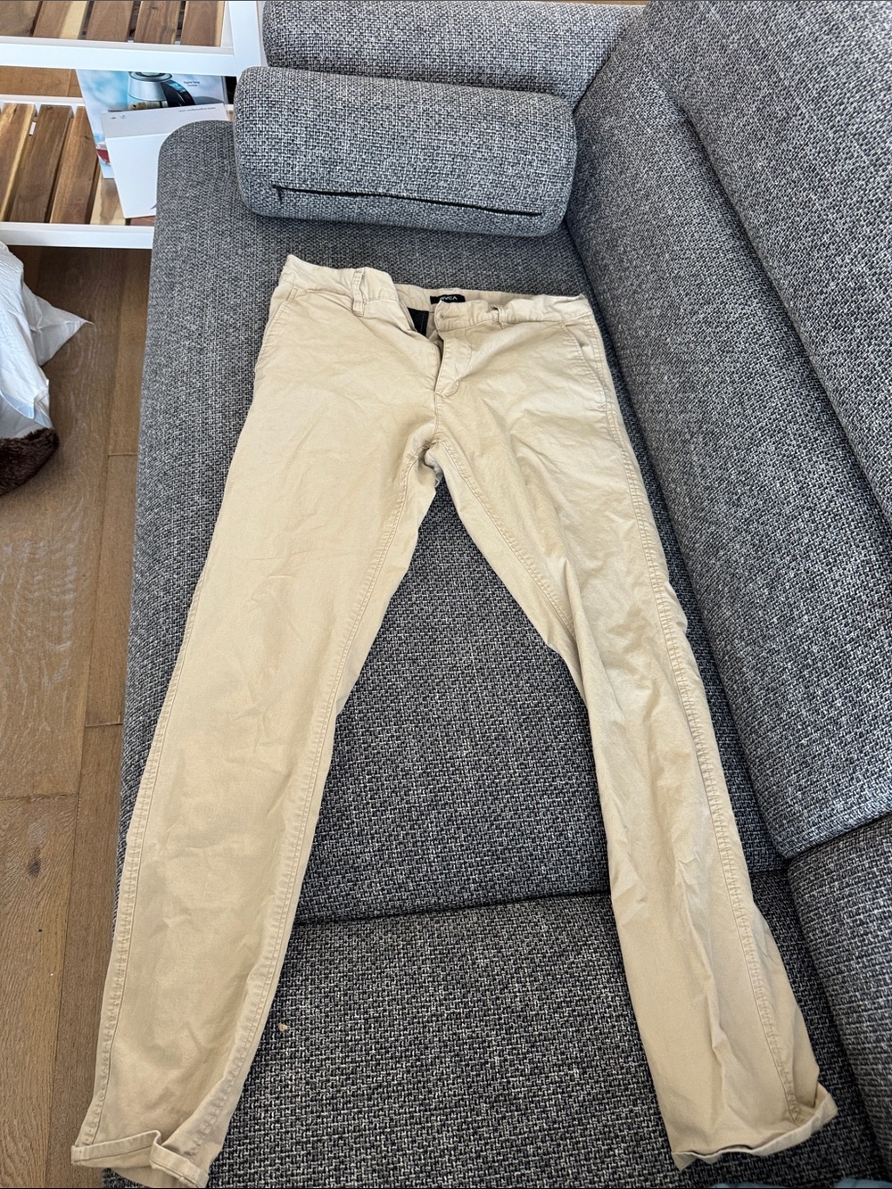 RVCA Men's Chino Pants in Light Beige